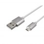 Natec | USB cable | Male | 4 pin USB Type A | Male | Silver | 5 pin Micro-USB Type B | 1 m - 3